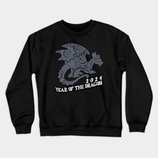 2024 Year of the Dragon, Hello 2024, Year of the Dragon 2024, Happy New Year 2024 Crewneck Sweatshirt